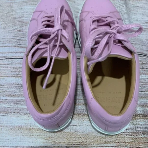 Greats Pink Sneakers Size 9.5 - Picture 7 of 9